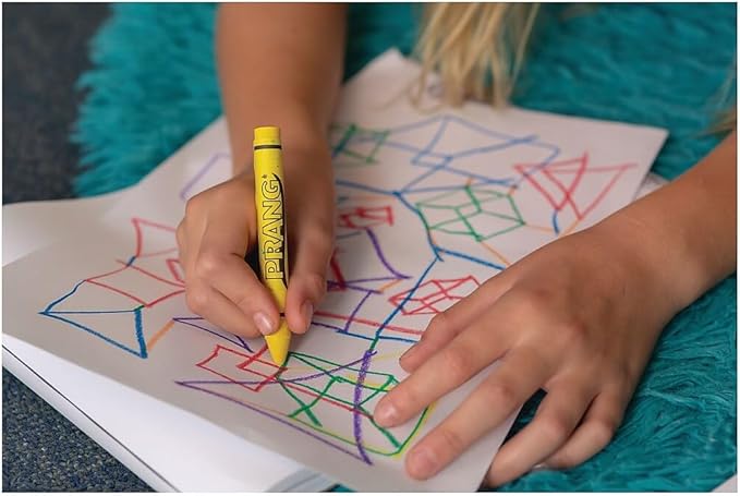 Prang Crayons Master Pack, Large Size, 8 Assorted Colors, 200 Count (32341)