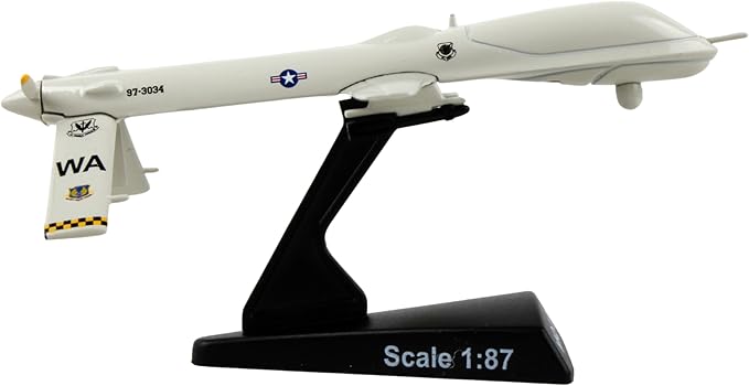 Daron Worldwide Trading Postage Stamp RQ-1 USAF Predator UAV Drone W/Hellfire Missile