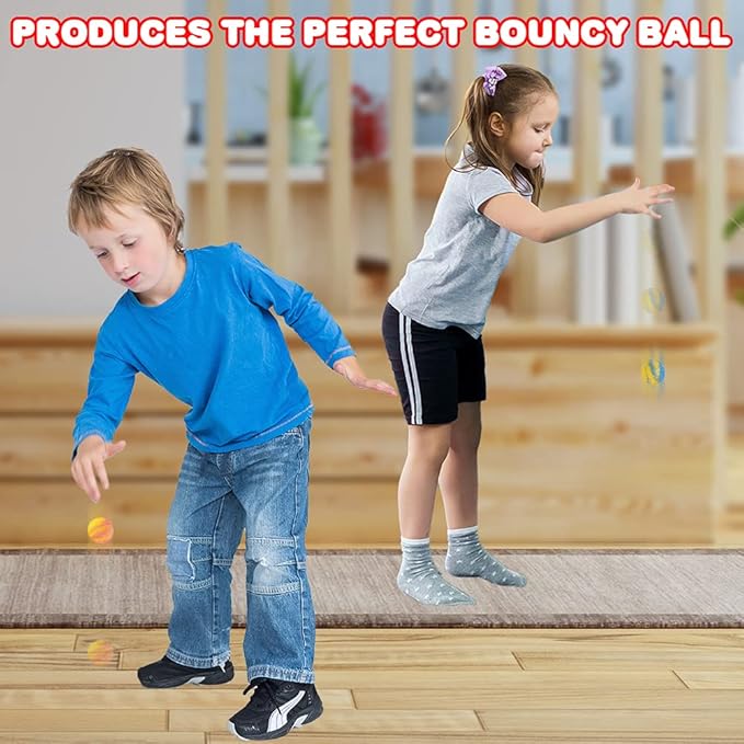 ArtCreativity Make Your Own Bouncy Ball Kit, Set of 12 Individual Kits, DIY Arts & Crafts for Kids, Each One Makes 2 Bouncing Balls, Science Project for Boys & Girls, Educational Toys, Party Favors