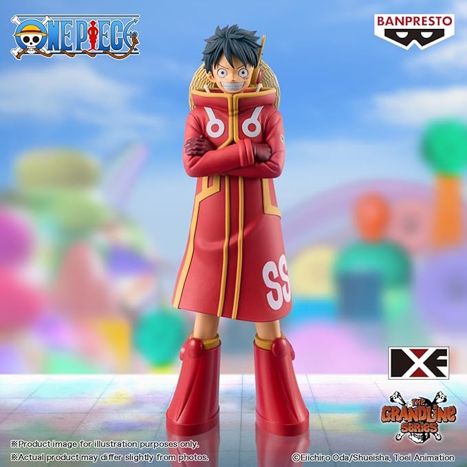Banpresto - One Piece - Monkey D. Luffy (ver. B), Bandai Spirits DXF ~The Grandline Series~ Figure