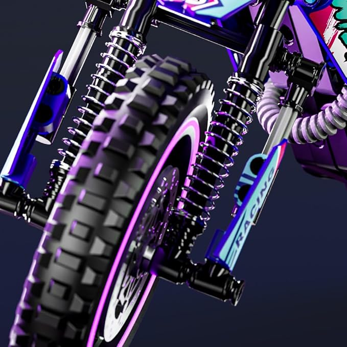 Mesiondy Motorcycle Building Block Set - 476 PCS Collectible Motorcycle Display Model,Motorbike Toy Collection Brick Kit for Adults Kids Boys Ages 6 7 8 9 10 11 12+ Years Old ﻿