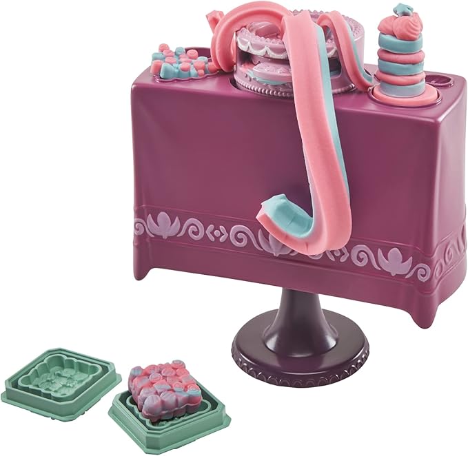 Disney Frozen Anna's Dessert Decorator, Non-Toxic Play-Doh Cake Maker and Fashion Doll, Toy for Kids 3 Years Old and Up