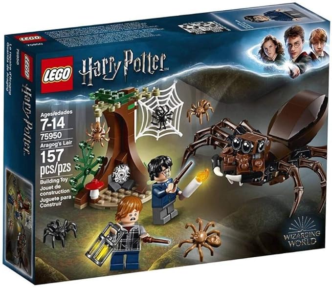 LEGO Harry Potter and the Chamber of Secrets Aragog's Lair 75950 Building Kit (157 Pieces)