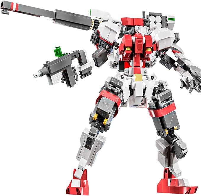 Mecha Frame Armed Forces Building Block Toy Series War Armor Robot Building Block Toy Building Blocks Suitable,for Children to Adults Mecha Fans 6+.
