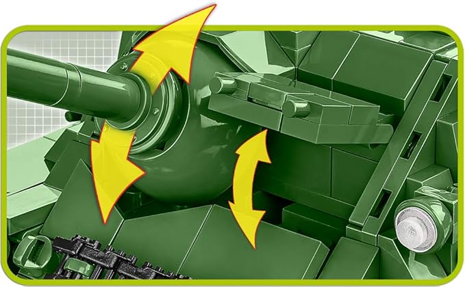 COBI Historical Collection SU-100 SPG Vehicle , Green