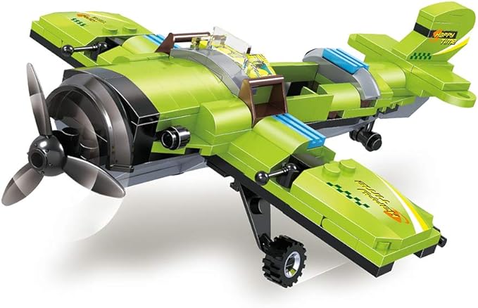 BRICK STORY 3in1 Propeller Airplane Building Blocks Toy Plane Toys Plane Sets Building Sets for Kids Age 6 and up (178 pcs)