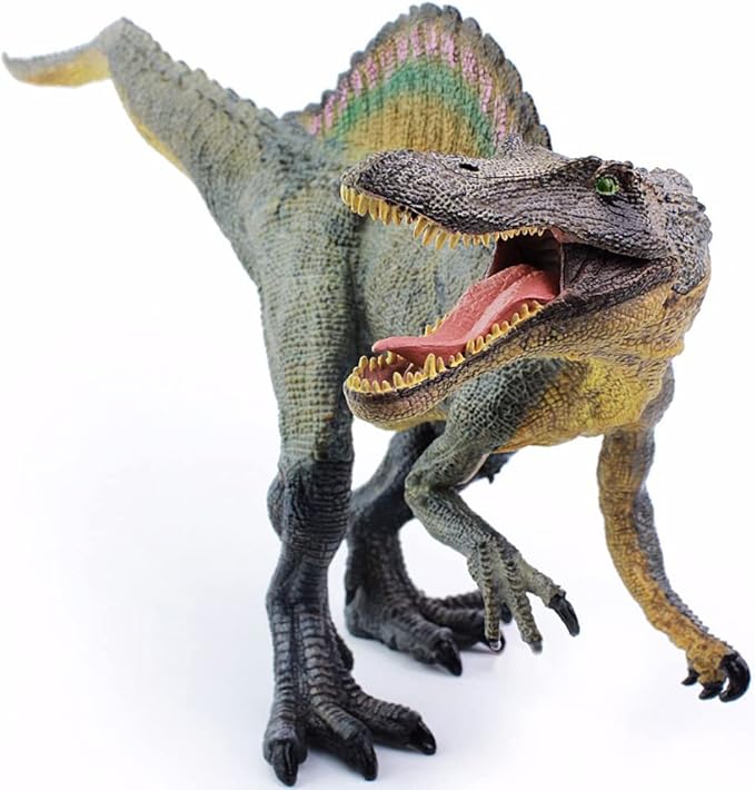 Gemini&Genius Spinosaurus Dinosaur Toy for 3 4 5 6 7 Year Old Kids, Realistic Sculpting & Texture Dino Animals Great Birthday Gift for Kids Ages 4 Years Old & Up