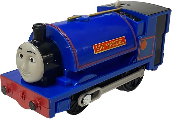 Motorized Green Henry Train Engine Toy Set, Battery-Powered Train’s Friend Toy Set ，Toddlers Train Toys for Age 3 4 5 6 7 8 Kids Boys Girls (SIR Handel)