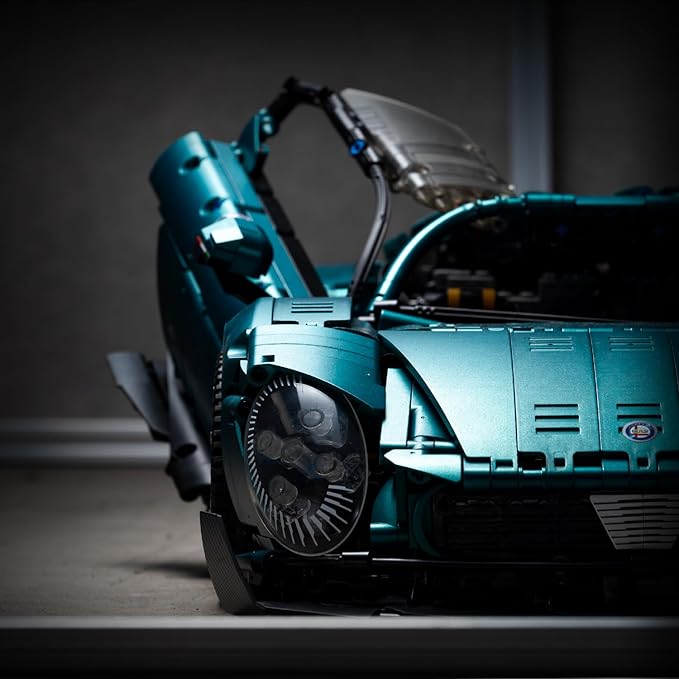 Raceforge Sports Car Building Set,1:8 Scale Model Sports Technic Car,Adult Collectible Cars Sets to Build，Scale Car Gift for Adults,Home or Office Décor Sets for Boys 8-14(4208pcs)