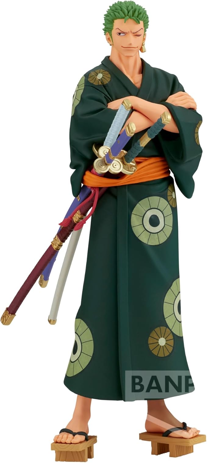 Banpresto - One Piece - Wanokuni Roronoa Zoro (Yukata Ver.), Bandai Spirits DXF ~The Grandline Series~ Figure