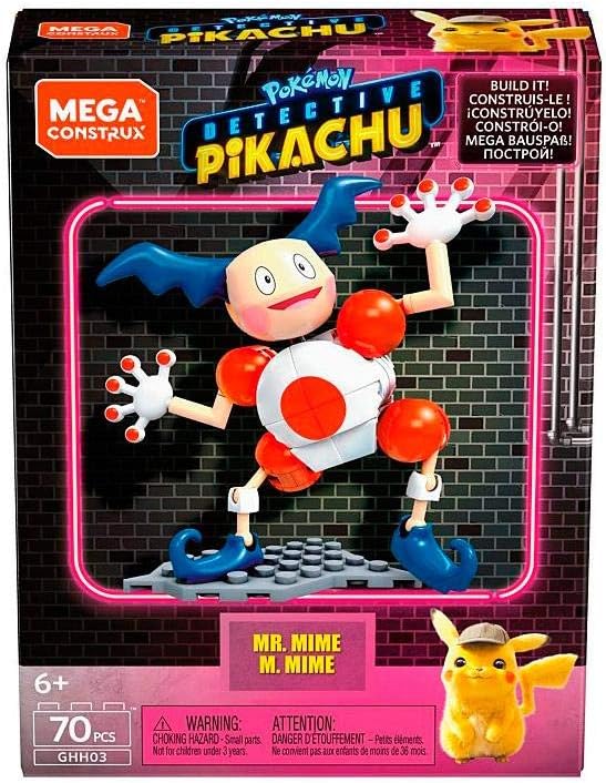 Mega Construx Pokemon Detective Pikachu Mr. Mime