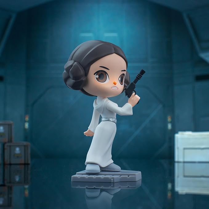 POP MART Star Wars Series Figures, Star Wars Blind Box Figures, Random Design Action Figures Collectible Toys Home Decorations, Holiday Birthday Gifts for Boys and Girls, Single Box