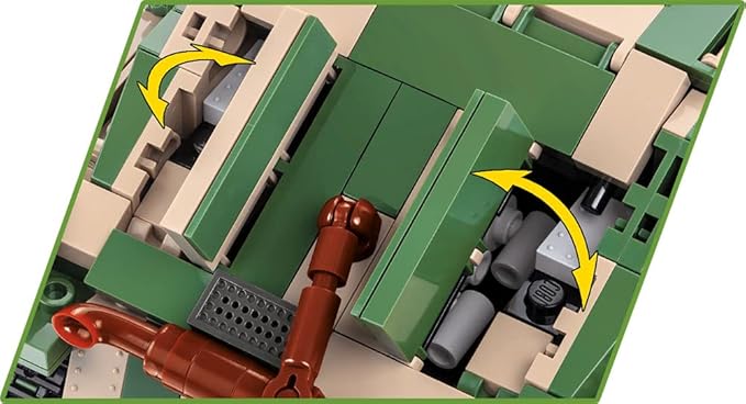 Cobi toys 555 Pcs Hc WWII /2558/ Jagdpanzer 38 (Hetzer)