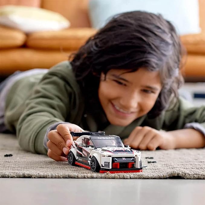 LEGO Speed Champions Nissan GT-R NISMO 76896 Toy Model Cars Building Kit Featuring Minifigure (298 Pieces)