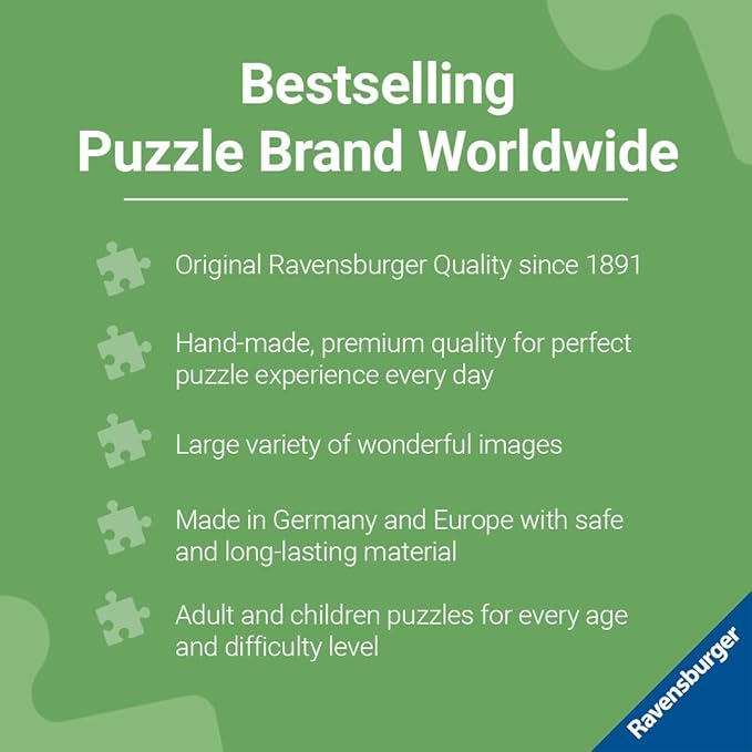 Ravensburger Realm of The Giants Jigsaw Puzzle - 200 Unique Pieces | Perfect for Kids | Enhances Concentration and Creativity | Made from FSC-Certified Wood