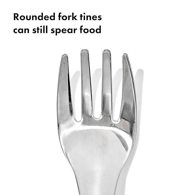 OXO Tot Fork and Spoon Set - Opal