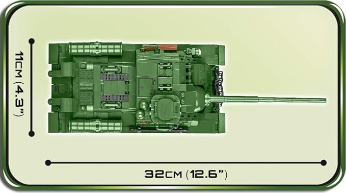 COBI Historical Collection SU-100 SPG Vehicle , Green
