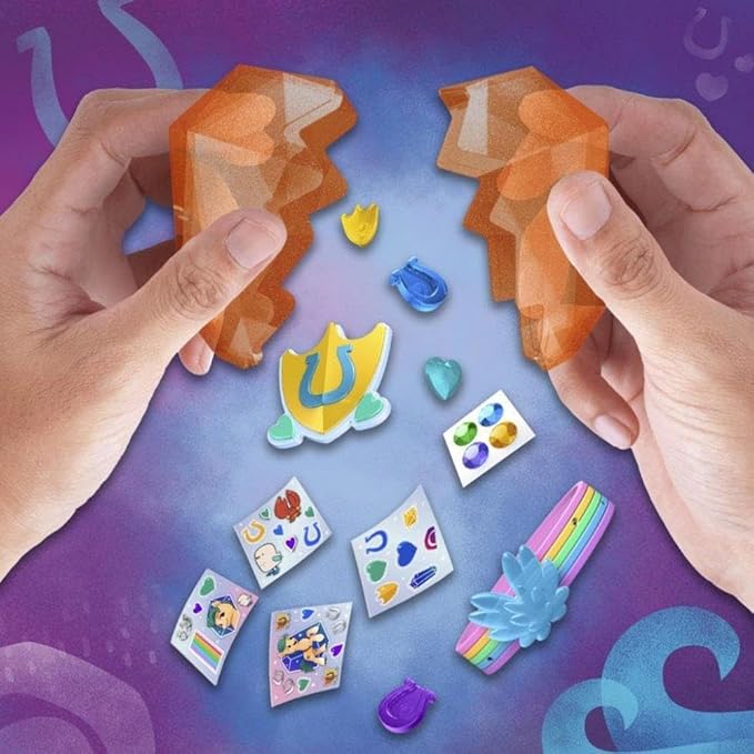 My Little Pony: A New Generation Movie Crystal Adventure Hitch Trailblazer - 3-Inch Pony Toy with Surprise Accessories, Friendship Bracelet