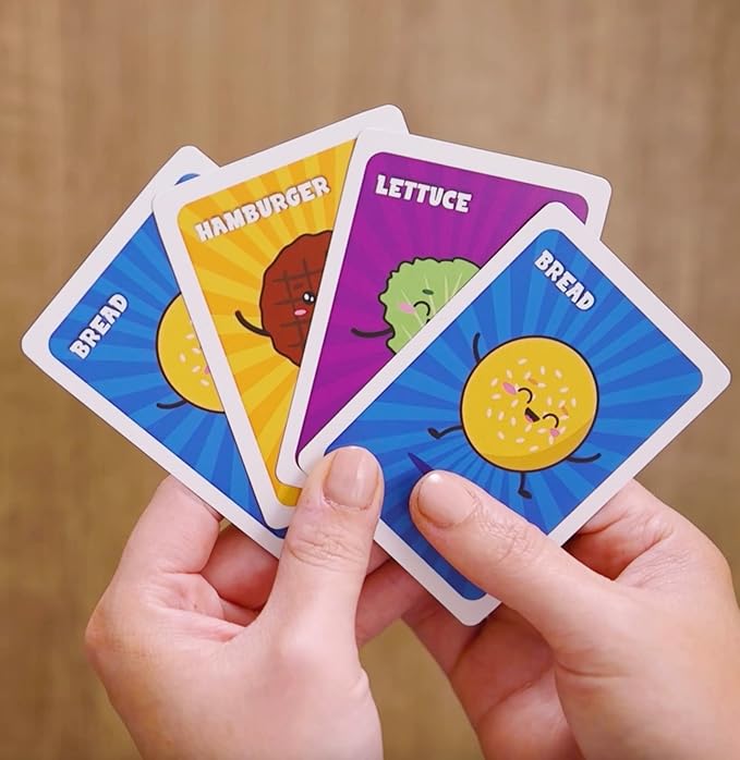 Card Game - Fast-Paced Kids and Family Games for Ages 4 and Up - Fun Card Game for Birthdays, Classroom, Camping, Game Night & Friends - Easy to Play, 2 to 6 Players, 15 Minutes Playtime