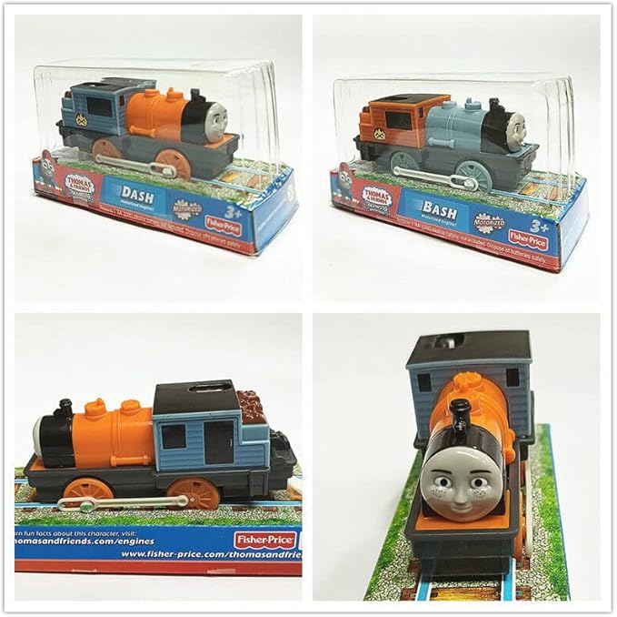 wltk Motorized Train Engine Toy Set, Battery-Powered Train’s Friend Toy Set ，Toddlers Train Toys for Age 3 4 5 6 7 10 Kids Boys Girls