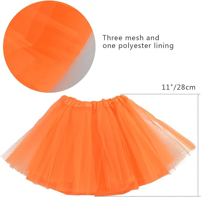 Kids 6 in 1 Costume Accessories 1970s 1980s Fancy Outfits and Dress for Cosplay Party Theme Party for Girl