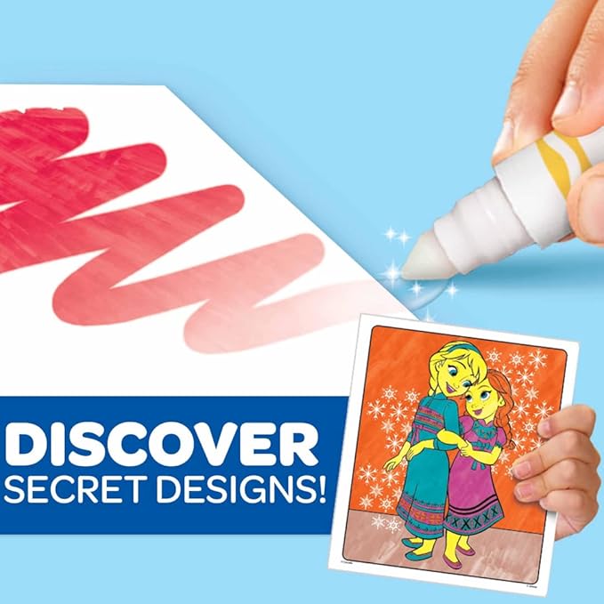 Crayola Frozen Color Wonder Coloring Set, 18 Mess Free Frozen Coloring Pages for Toddlers, Frozen Toys for Kids, Toddler Gifts