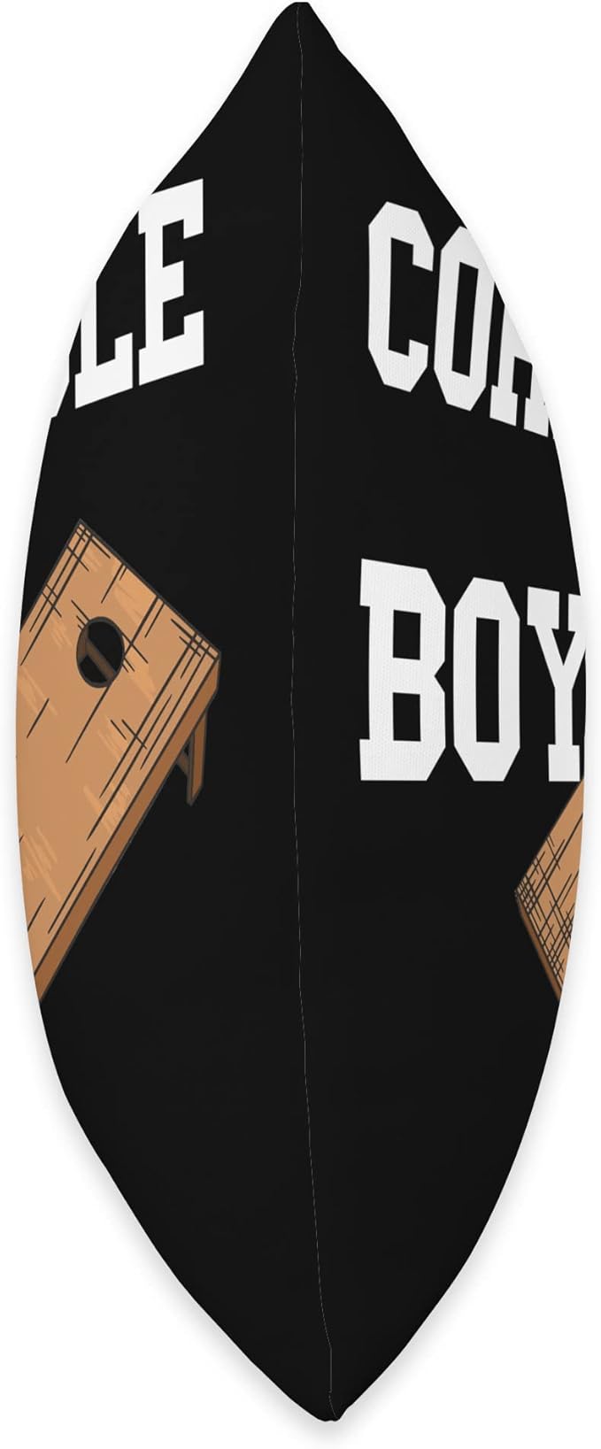 Boy Toss Game Lover Cornhole Board Throw Pillow, 16x16, Multicolor