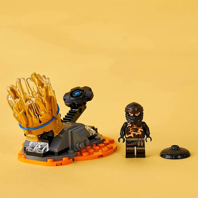 LEGO NINJAGO Spinjitzu Burst - Cole 70685 NINJAGO Accessory Set Building Kit Featuring Ninja Minifigure (48 Pieces)