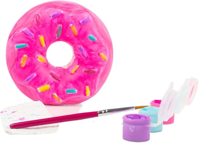 DreamWorks Gabby's Dollhouse Paint Your Own Figurines Set - Bundle with DIY Gabby's Dollhouse Painting Set Plus Stickers, More | Gabby's Dollhouse Painting Kit for Kids