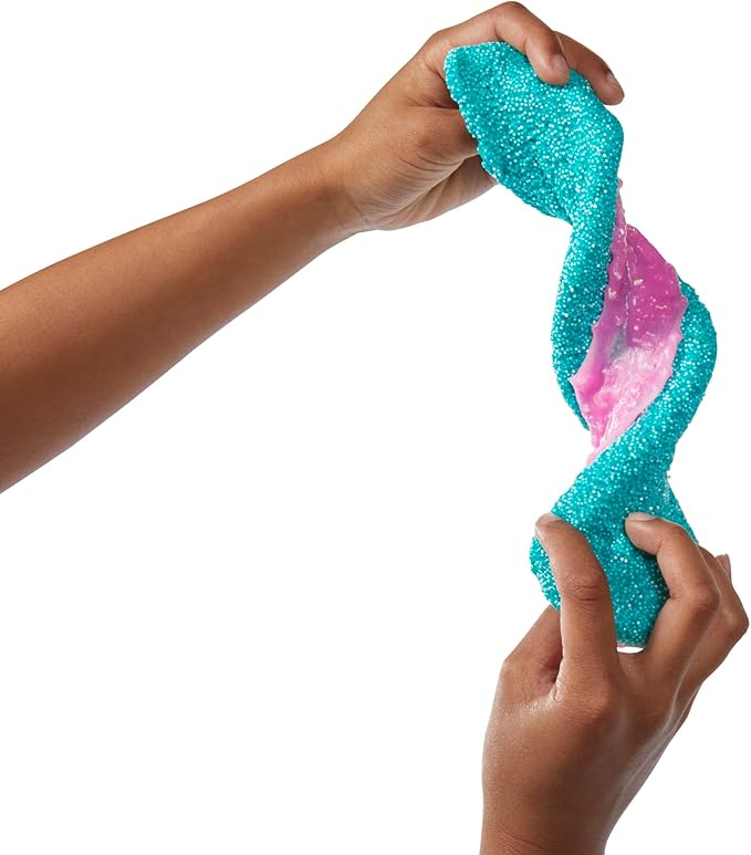 Play-Doh Foam Crystal Core Set, Blueberry Scented Modeling Foam with Hot Pink Crystal Crunch Center, Kids Toys for 3 Year Old Girls & Boys & Up, Sensory Toys