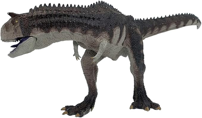 Gemini & Genius Dinosaur Toys Carnotaurus with Moveable Jaw, Realistic Sculpting Camp Cretaceous Dinosarur Action Figure, Birthday Cake Topper, Family Party Gifts for Kids Age 4 Years & Up