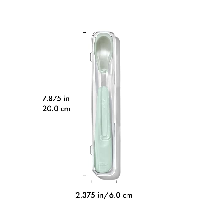 OXO Tot On-The-Go Feeding Spoon - Opal