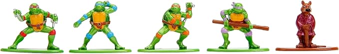 Teenage Mutant Ninja Turtles 1.65" 18-Pack Series 1 Die-cast Figures, Toys for Kids and Adults