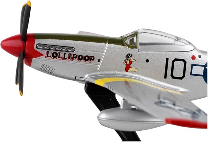 Daron Worldwide Trading P-51 Mustang Tuskegee 1:100 Vehicle, 144 months to 1000 months