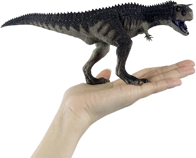 Gemini & Genius Dinosaur Toys Carnotaurus with Moveable Jaw, Realistic Sculpting Camp Cretaceous Dinosarur Action Figure, Birthday Cake Topper, Family Party Gifts for Kids Age 4 Years & Up