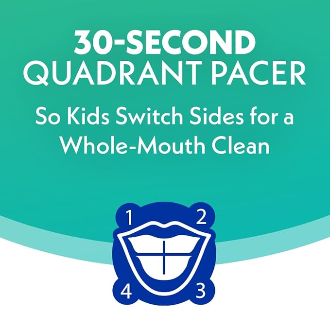 Spinbrush Kids Electric Toothbrush, Glow in The Dark, Battery-Powered