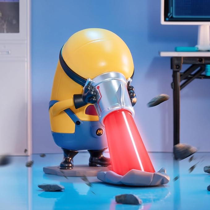 POP MART Universal Despicable Me 4 Series Figures, Universal Blind Box Figures, Random Design Action Figures Collectible Toys Home Decorations, Holiday Birthday Gifts for Boys and Girls, Single Box