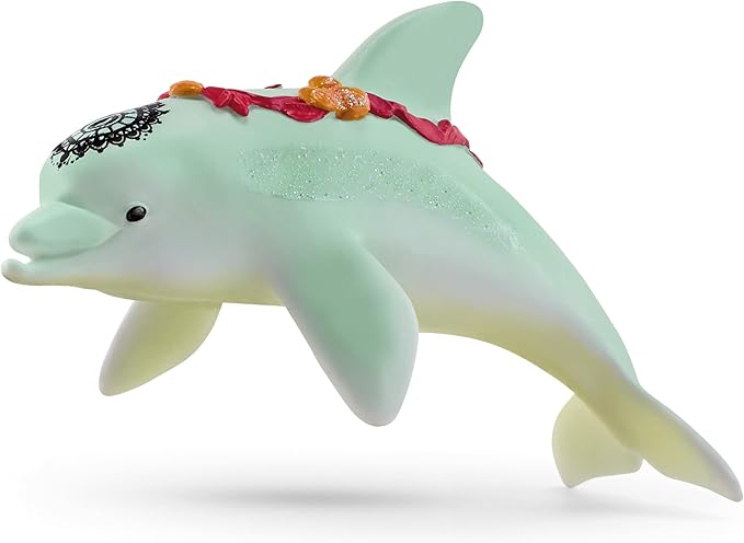 Schleich bayala, Mermaid Toys for Girls and Boys, Mermaid Isabelle Figurine with Toy Dolphin, Ages 5+