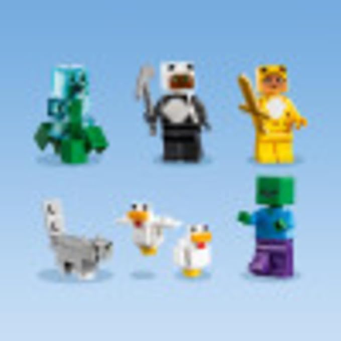 LEGO Minecraft The Modern Treehouse 21174 Giant Treehouse Building Kit Playset; Fun Toy for Minecraft-Gaming Kids; New 2021 (909 Pieces)