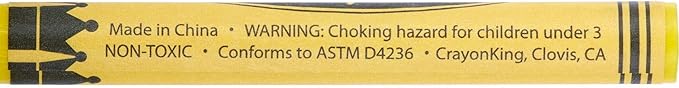 CrayonKing 720 Sets of 3-Packs in Cello (2,160 total bulk Crayons) Restaurants, Party Favors, Birthdays, School Teachers & Kids Coloring Non-Toxic Crayons