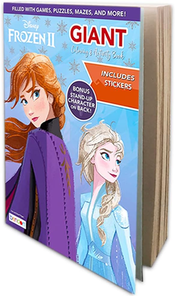 Disney My Little Pony Coloring Book Super Set for Girls - 3 Giant Coloring Books Featuring Disney Princess, Frozen and My Little Pony (Includes Disney Princess Stickers)