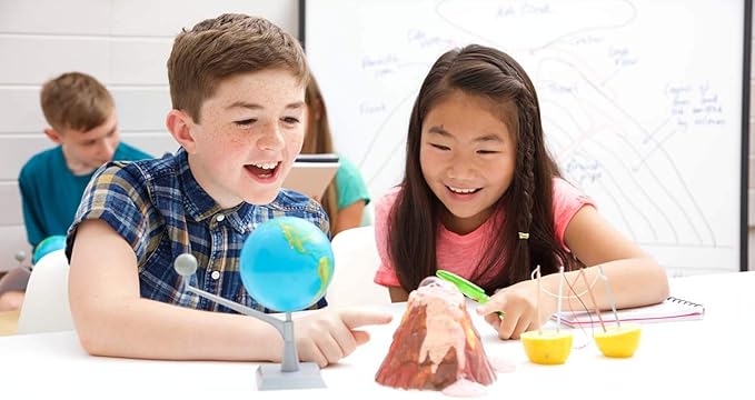 4M KidzLabs Volcano Making Kit, DIY Science Kit STEM, For Boys & Girls Ages 8+