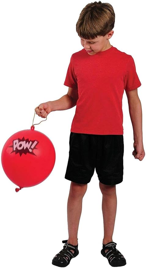 Superhero PUNCHBALLS - super hero party favors and toys (24 PC PARTY PACK)