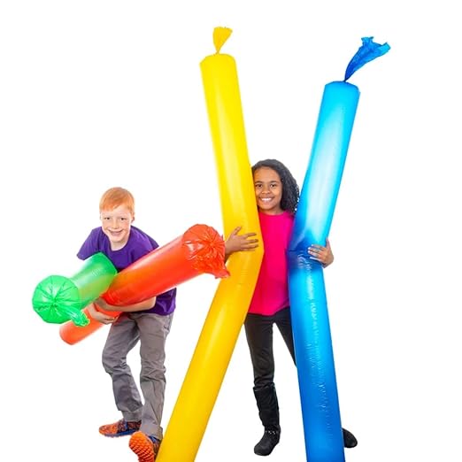 Steve Spangler Science WINDBAGS, 4 Pack – Blows Up in 1 Breath – STEM Activity for Kids – Easier to Inflate Than Regular Balloons – DIY Science Toy for Ages 6 and Up – for Classroom and Home Use