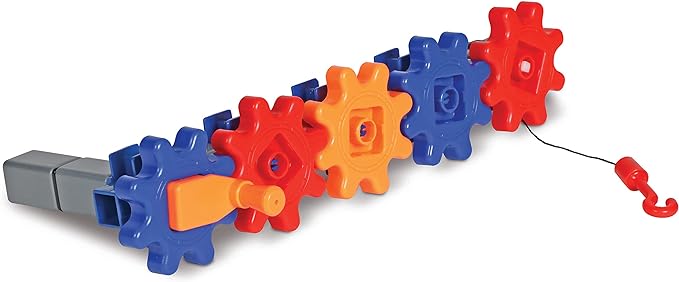 Learning Resources STEM Explorers Machine Makers, 50 Pieces, Ages 5+, STEM Toys, STEM Building Toys, STEM Kits, Engineering Toys, Build it Yourself Toys