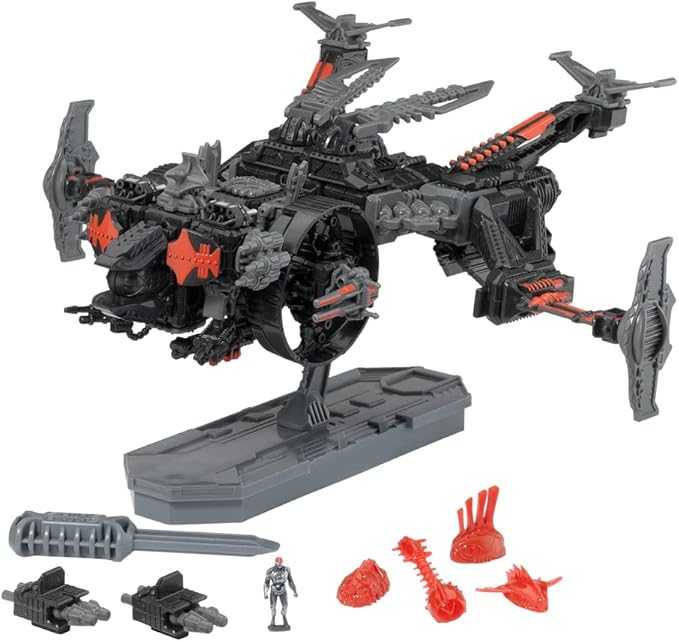 — KOMPLEX Hammerjaw K.L.A.W. Gunship — Building Toy Sets — 3 Builds — Ages 8+