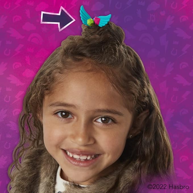 My Little Pony Toys: Make Your Mark Sunny Starscout Ribbon Hairstyles, 6-Inch Orange Pony Toy, Toys for 5 Year Old Girls and Boys and Up, with Hair Styling Accessories