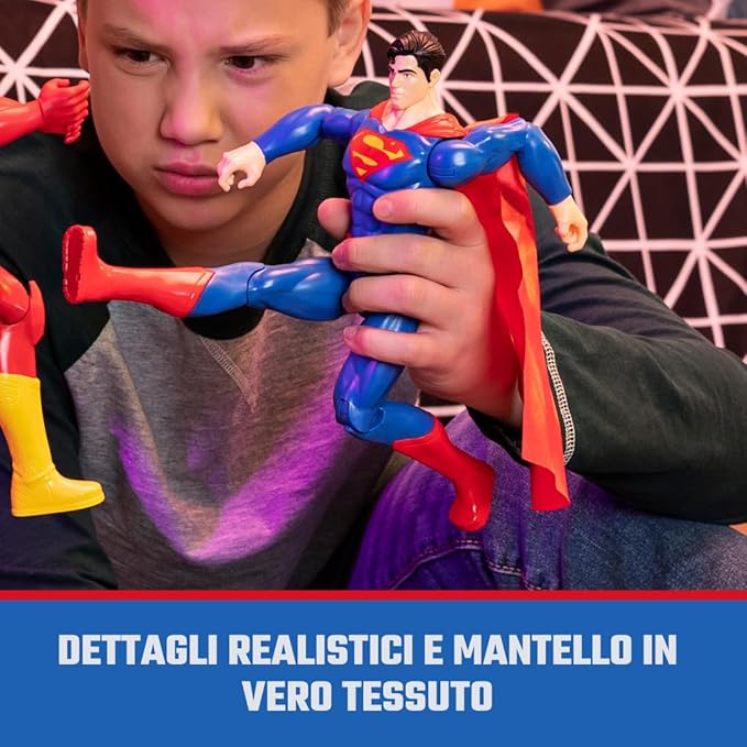 DC Comics, 12-Inch Superman Action Figure, Collectible Kids Toys for Boys and Girls