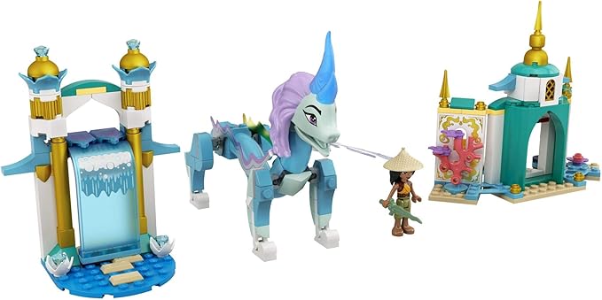 LEGO Disney Raya and Sisu Dragon 43184; A Unique Toy and Building Kit; Best for Kids Who Like Stories with Dragons and Adventuring with Strong Disney Characters, New 2021 (216 Pieces)