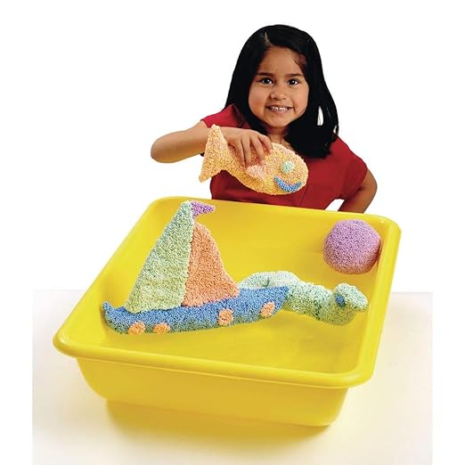 Colorations Incredible Foam Dough, 7 Colors, 28 Ounces Total, for Kids, Educational Clay Perfect for Arts & Crafts, Kindergarten & PreK, Kids Toys, Develop Creativity & Motor Skills